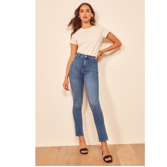 Reformation Denim - Reformation May High & Skinny Jeans